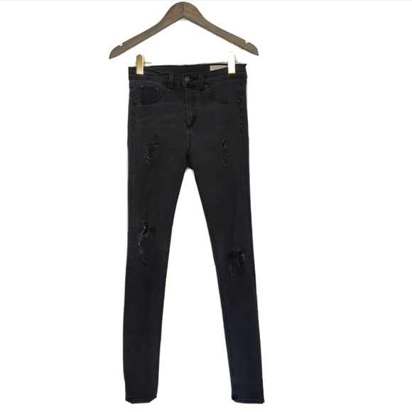 Rag & Bone High Rise Legging Skinny Jeans - Picture 3 of 14